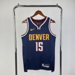 Camiseta no 15 do Nikola Jokic do Denver Nuggets, temporada de 2023