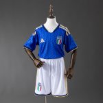Camisa em casa da Itália 2026 – VerSão Infantil