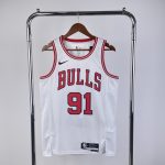 Camiseta no 91 do Rodman do Chicago Bulls, temporada de 2023 - Imagem 3