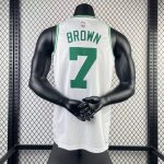 amiseta branca no 7 do Brown do Celtics, temporada de 2023 - Imagem 7