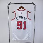Camiseta no 91 do Rodman do Chicago Bulls, temporada de 2023 - Imagem 4