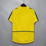 2002 camisa Retrô brasileira fora de casa - Imagem 4