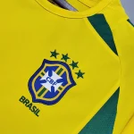 2002 camisa Retrô brasileira fora de casa - Imagem 5