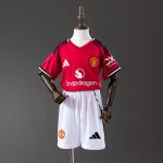 Camiseta Infantil do Manchester United 2024–2025 - Imagem 3