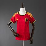 Camisa de Futebol Casa da Seleção Belga Temporada 2026-2027 – Versão Feminina - Imagem 3